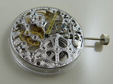 UNIQUE Mouvement squelette Seagull ST36 type UNITAS 6497 SKELETON watch Uhrwerk
