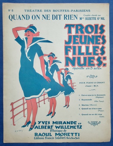 Opérette jeunes filles nues - opÉrette,
