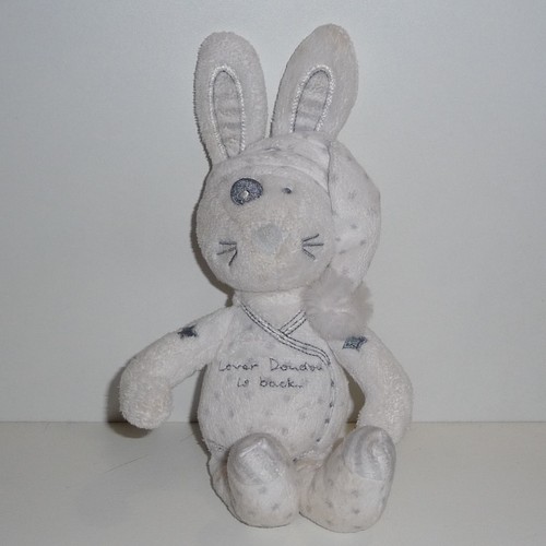 Doudou lapin tape - lapin,