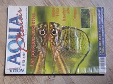 $$ Revue Aqua plaisir N°106 Poissons-hachettes  Discus  Nourriture seche  Acaras