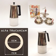 Joint de cafetière italienne vintage Moka 3 tasses Alfa Inox Tracanzan