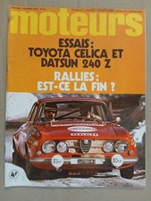 MOTEURS N°94 1-2/1972 TOYOTA