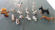 LOT 15 FIGURINE JIM DISNEY VINTAGE 60' 101 DALMATIENS JOKE TIBBS MANEGE ENCHANTE