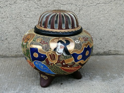 Pot pourri satsuma - pot, porcelaine