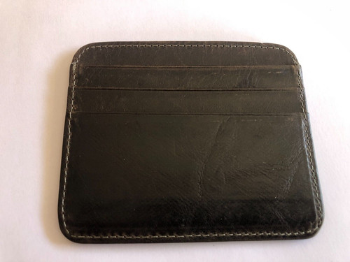 Porte carte cuir - en,