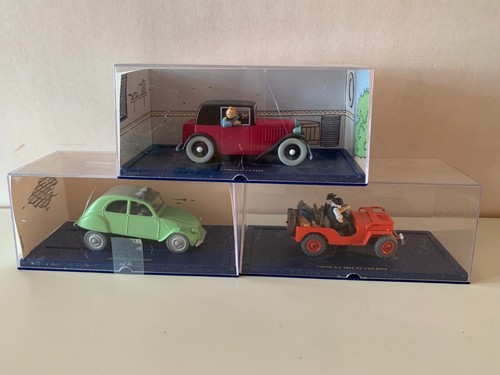 Lot voitures tintin - lot,