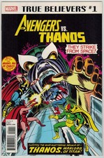 True Believers Avengers Contre THANOS Marvel Comics 2018 VF