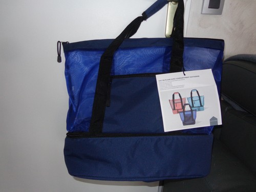 Sac plage avec compartiment - de,