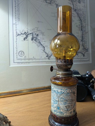 Lampe pétrole décorative - lampe,