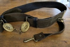 Ceinturon Officier Supérieur Francais Avec Porte Sabre 