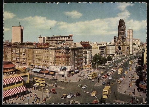 Carte postale berlin - carte,