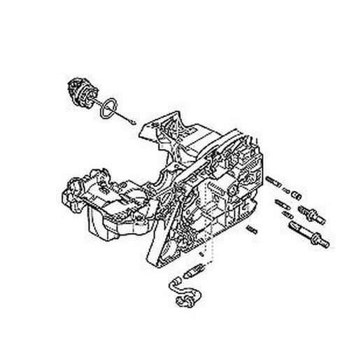 Carcasse moteur tronçonneuse - moteur,