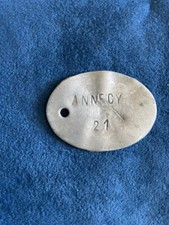 Plaque d’identité militaire