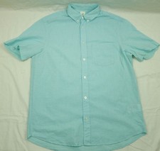 CHEMISE HOMME H&M MANCHES COURTES COTON FIN TAILLE M EXCL a
