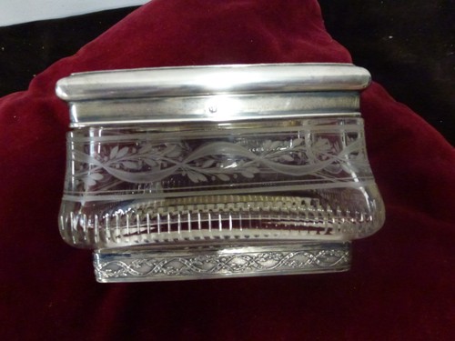 Bonbonniere xixème argent - bonbonniere, xixème,argent