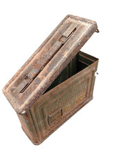 Z8/09/25 (REF27677) : Caisse militaire pour munitions CAL30 US WW2 39/45
