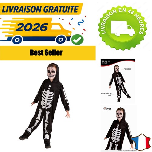 Déguisement squelette