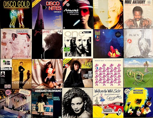 Lot 100 disques - et, maxi