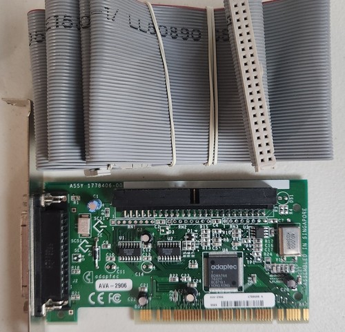 Ava 2906 fast scsi - ava-2906, card