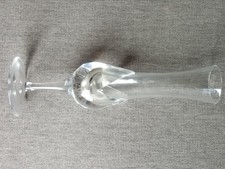 Vase Daum en cristal  soliflore vintage ancien antiquité fleurs décoration art