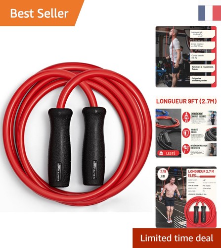 Corde sauter pvc lestée - à,