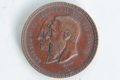 Médaille léopold ii - léopold,