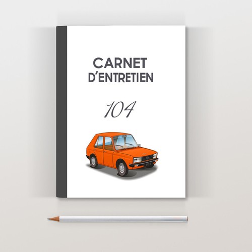 Carnet entretien peugeot 104 - carnet,