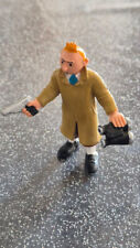 FIGURINE TINTIN JUMELLES COMICS SPAIN 85 HERGE LOMBARD HAUTEUR 7.5 CM
