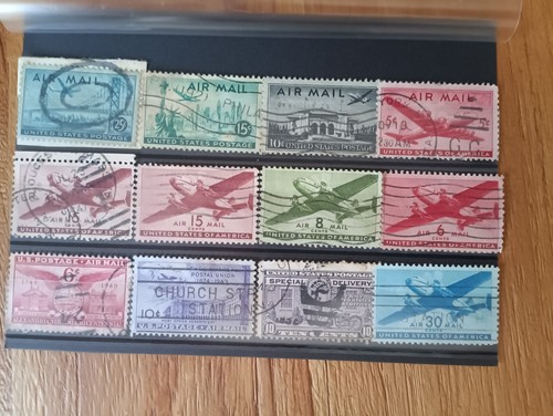 Timbres anciens etats unis - timbres,