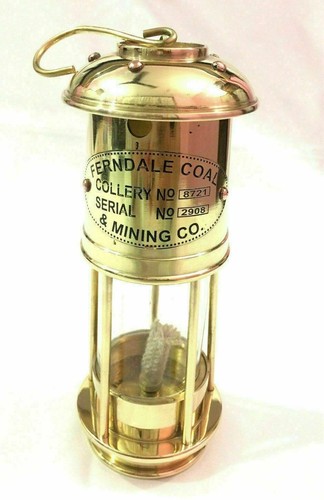 Lampe pétrole mineure en - lampe,