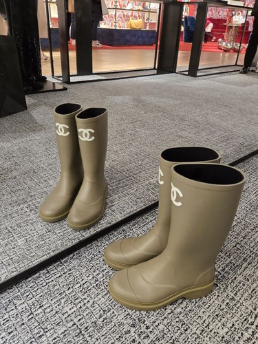 Chanel rain boots - rain,