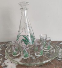service à liqueur décor