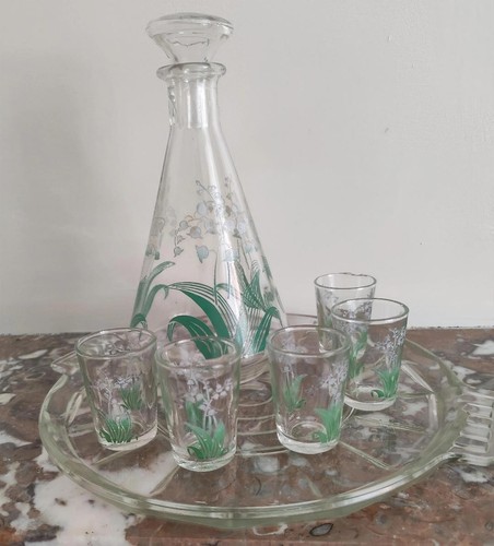 Service liqueur décor - service,