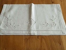 Pochette linge ancien lin