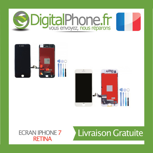 Ecran lcd vitre - tactile, sur