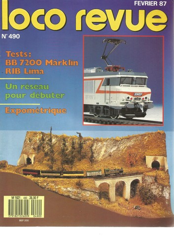 Loco revue 490 7200 - revue, bb