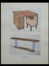 LOUIS SOGNOT, MEUBLES ART DECO