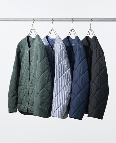 Veste sans col - uniqlo, pufftech