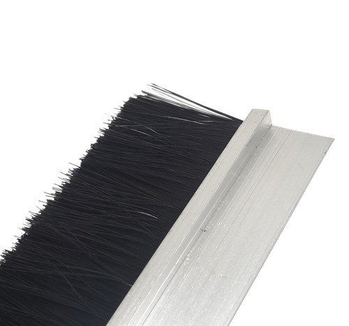Joint brosse alu profil - joint-brosse, alu-h-profil