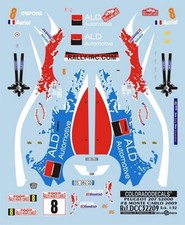 DECALS 1/32 PEUGEOT 207 S2000