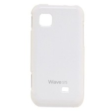 COQUE SAMSUNG WAVE 575 BLANC