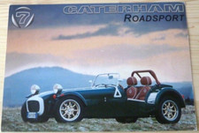 CATERHAM SUPER 7 SV-R ROADSPORT Catalogue Brochure Prospekt Pub Dépliant Italien