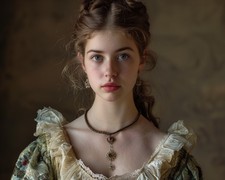 8x10 Elegant Female Portrait