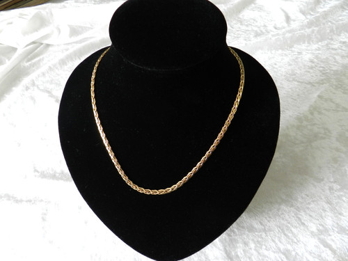 Jolie collier plaqué - , or