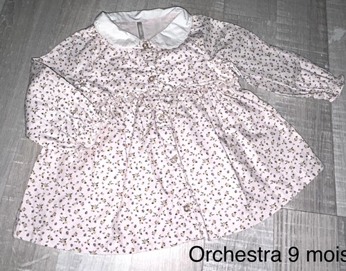Orchestra mois bébé fille - 9,
