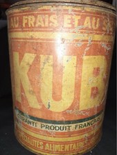 Ancienne Boite en métal KUB.B