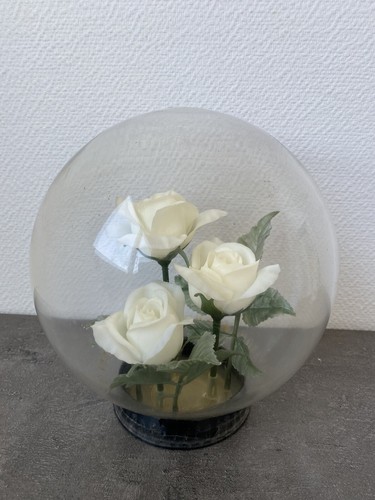 Ancien globe mariee - globe, roses