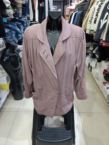 Veste femme cuir couleur - veste,