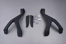 Platines Repose / Cale-Pieds Passager Arrière Noir DUCATI PANIGALE 899 2014-2015