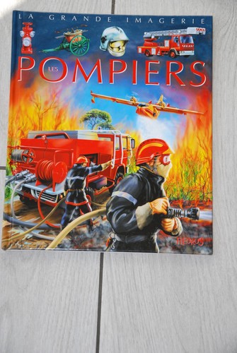 Livre les pompiers - livre, bd